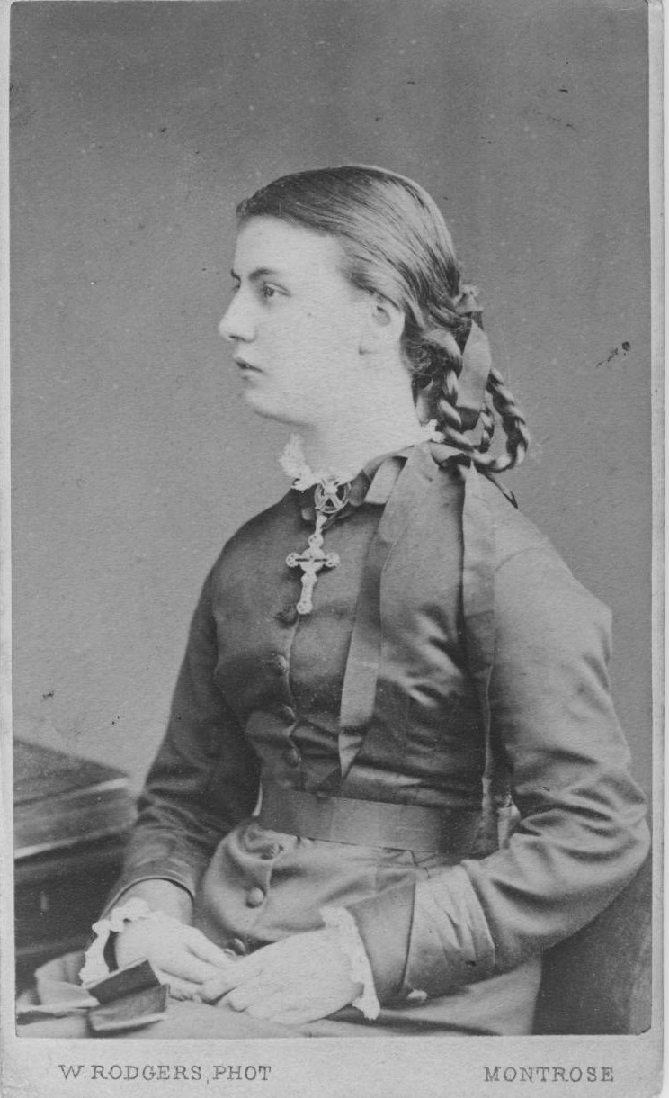 Amy Louisa Hutcheon in Montrose in 1879