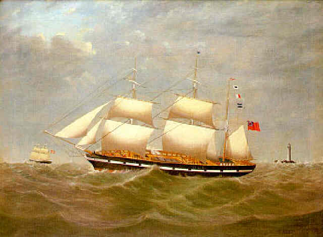 the barque Amy Louisa