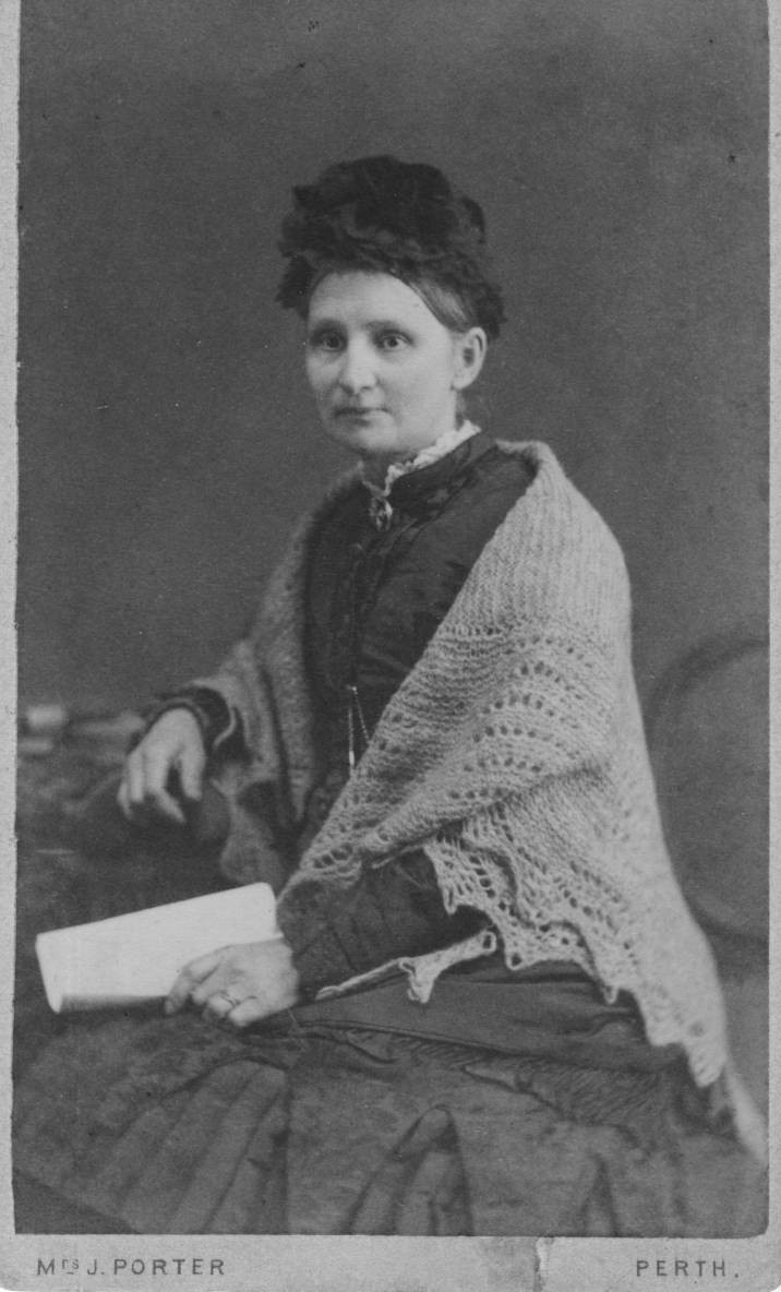 Margaret Burns Hutcheon, Perth, 1885