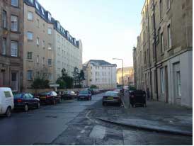 The modern view from Caledonian Terrace