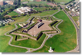 The present Halifax Citadel