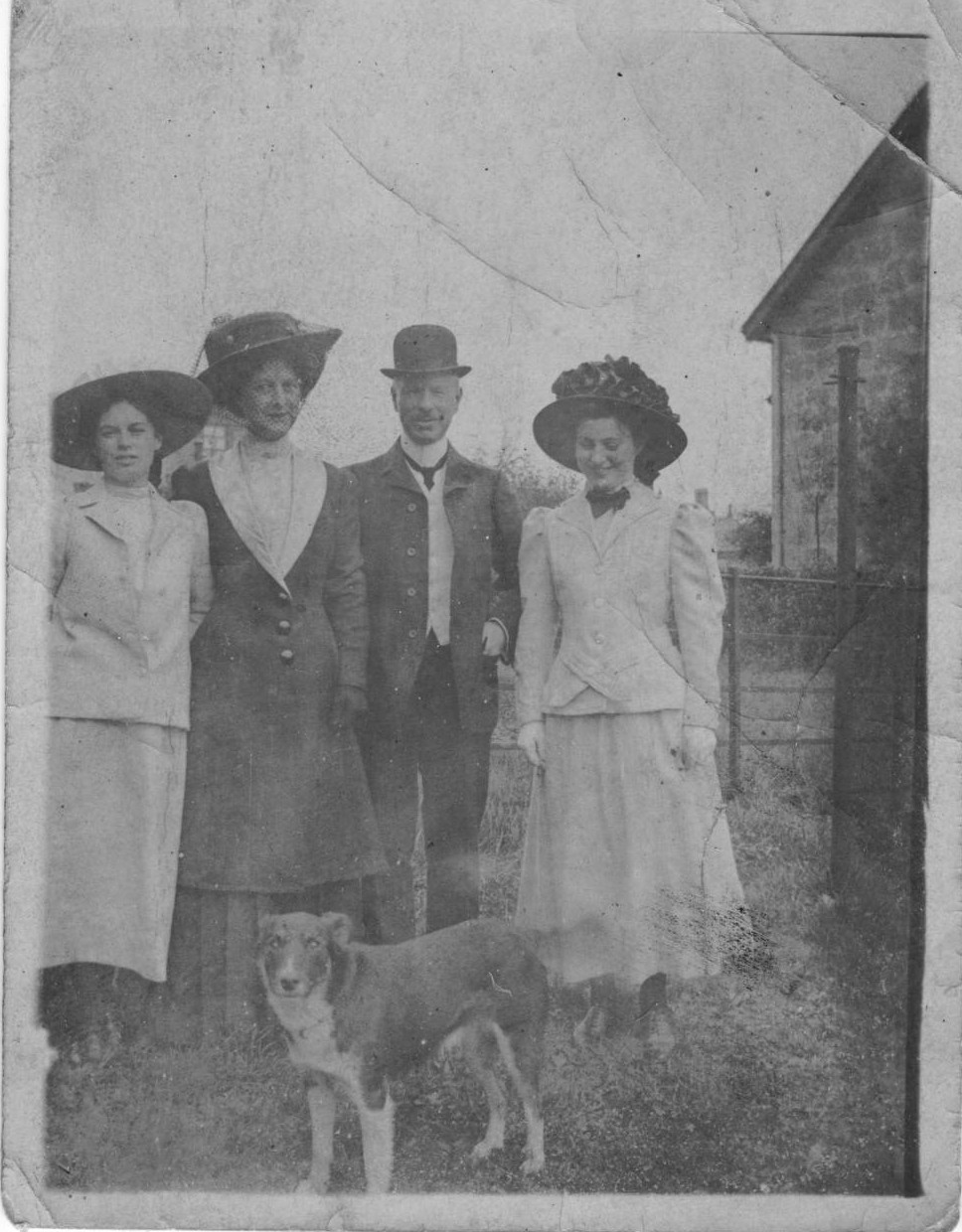 William Hutcheon, his wife Matilda, and 2 girls 