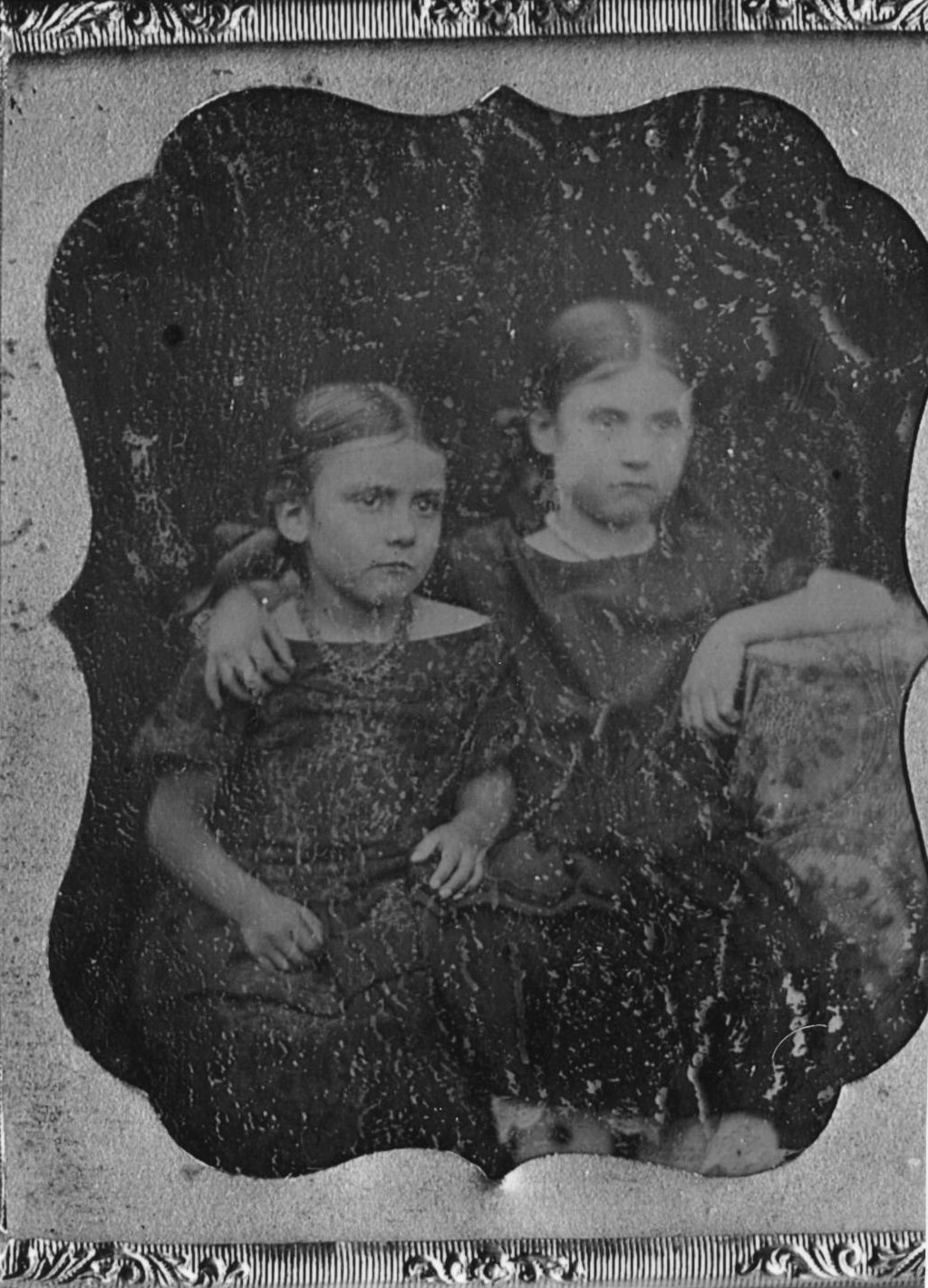 Margaret and Mary Ann Hutcheon, circa 1859