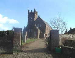 The Meigle church (back)