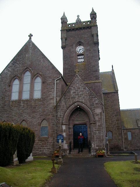 The Meigle church (front)