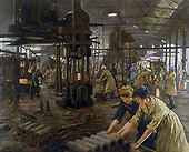 Women at work in a munitions factory