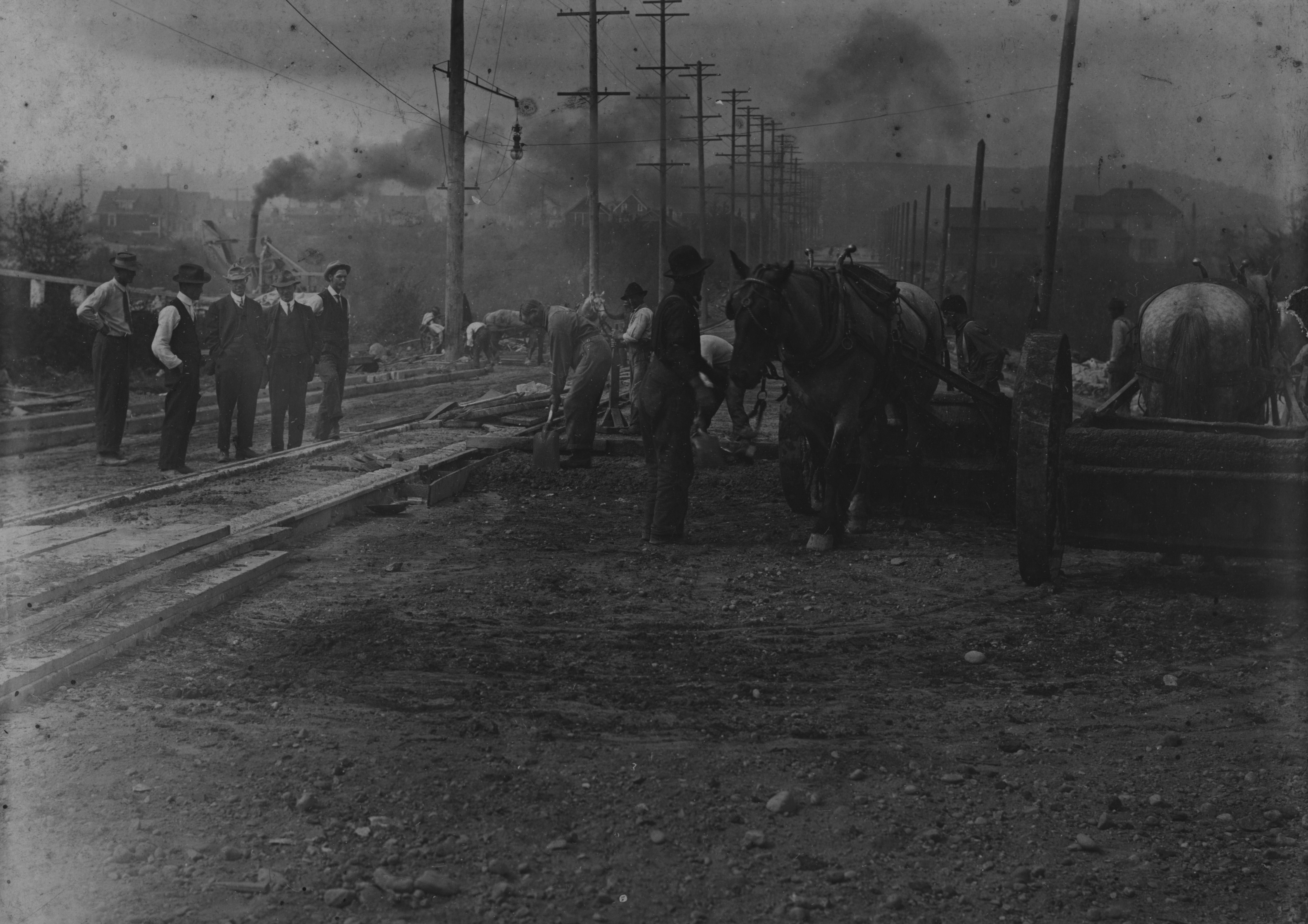 steam power and horse power on 34th