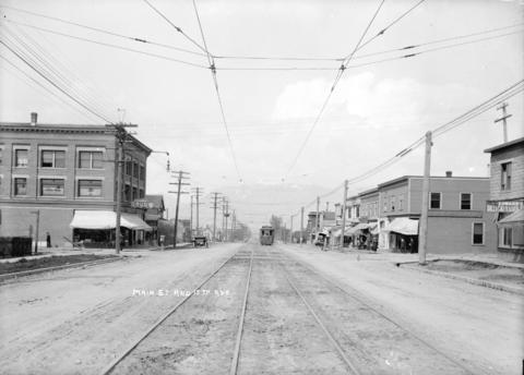 Main Street at 17th, looking north.