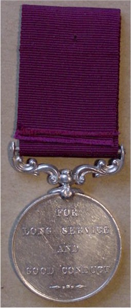 Reverse of the Service medal