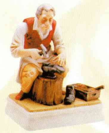 Image of an old shoemaker 