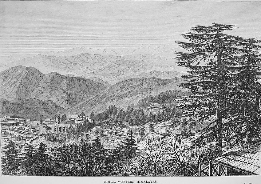 Simla, circa 1880