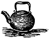 A tea kettle