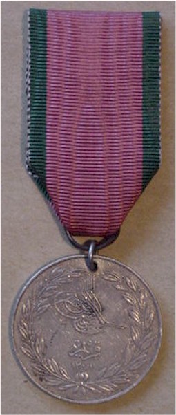 Front of the Crimean medal